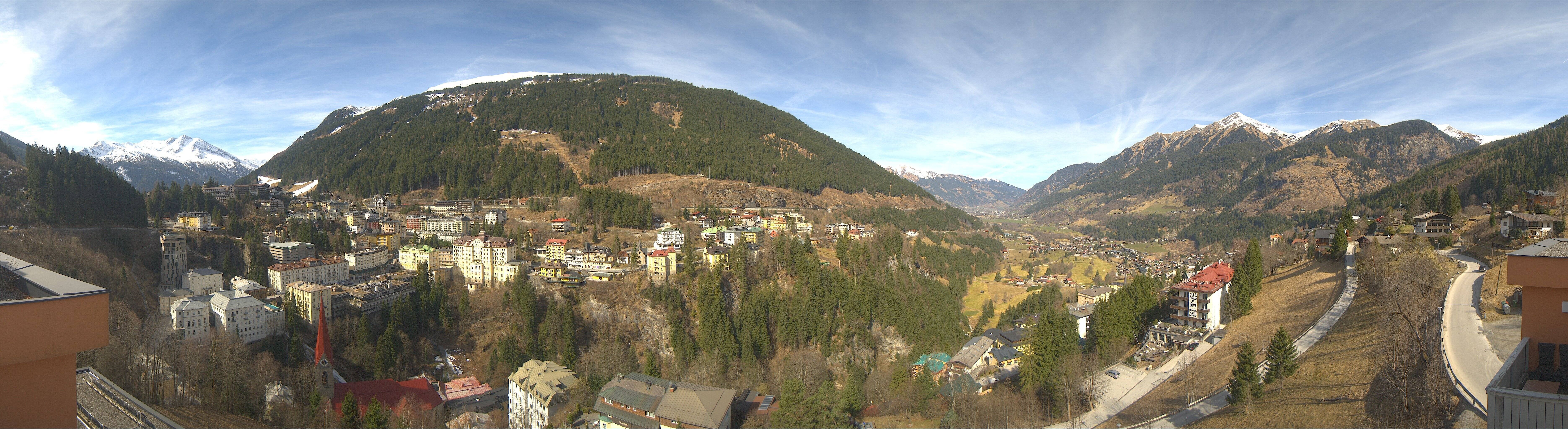 Archived image Webcam Hotel Schillerhof in Bad Gastein