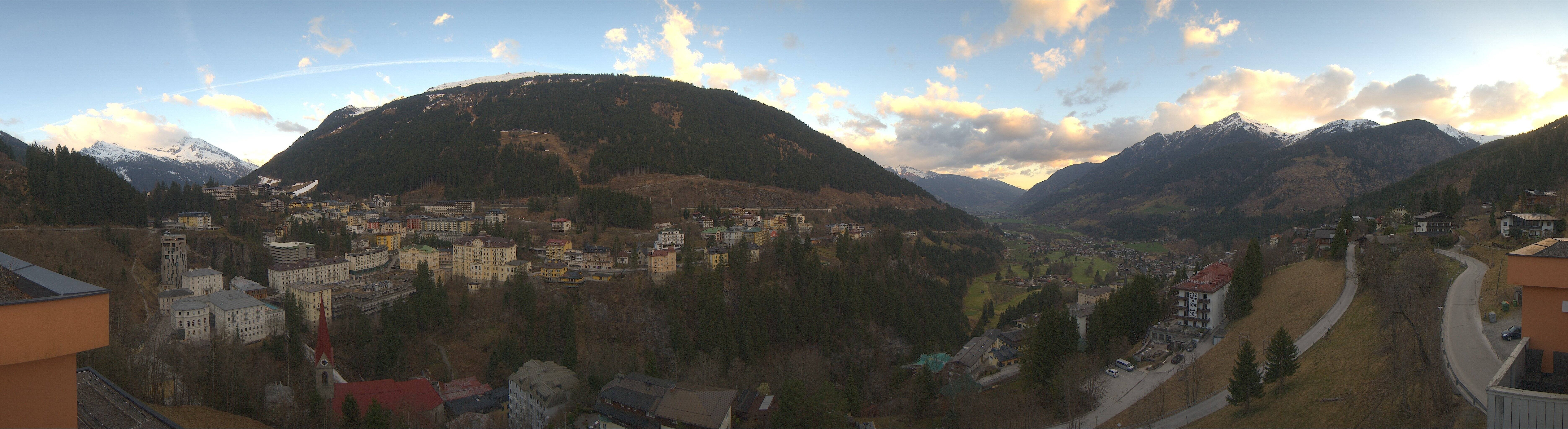 Archived image Webcam Hotel Schillerhof in Bad Gastein