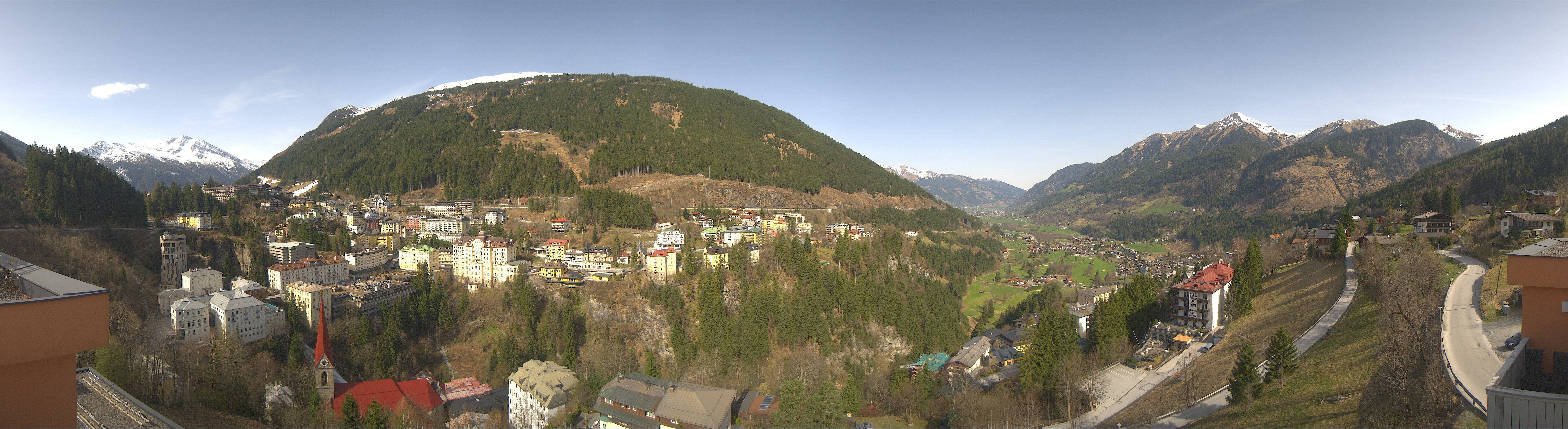 Archived image Webcam Hotel Schillerhof in Bad Gastein