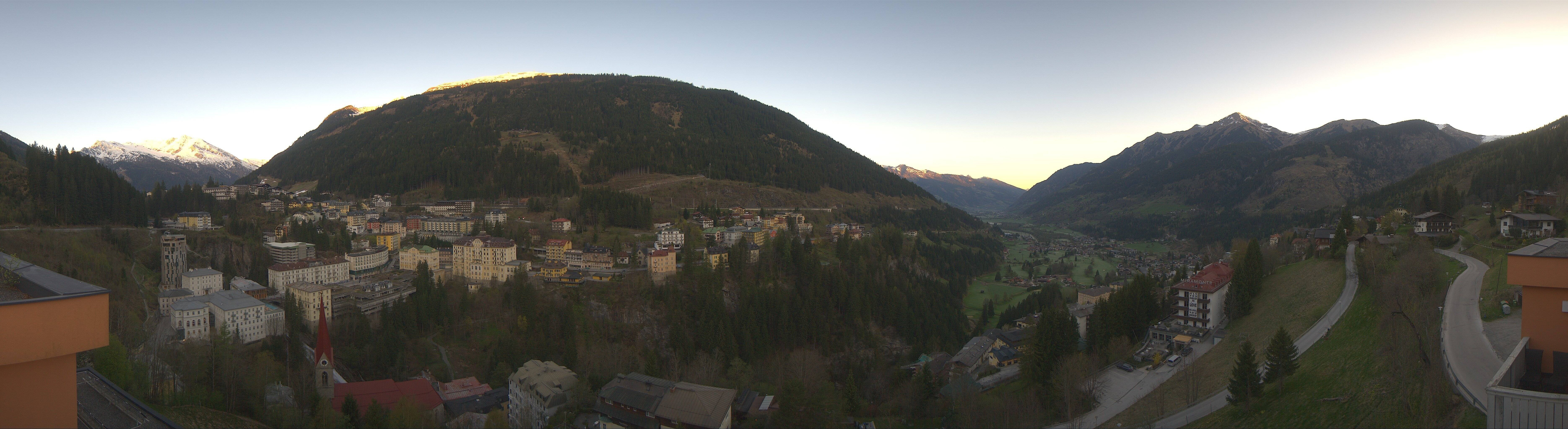 Archived image Webcam Hotel Schillerhof in Bad Gastein