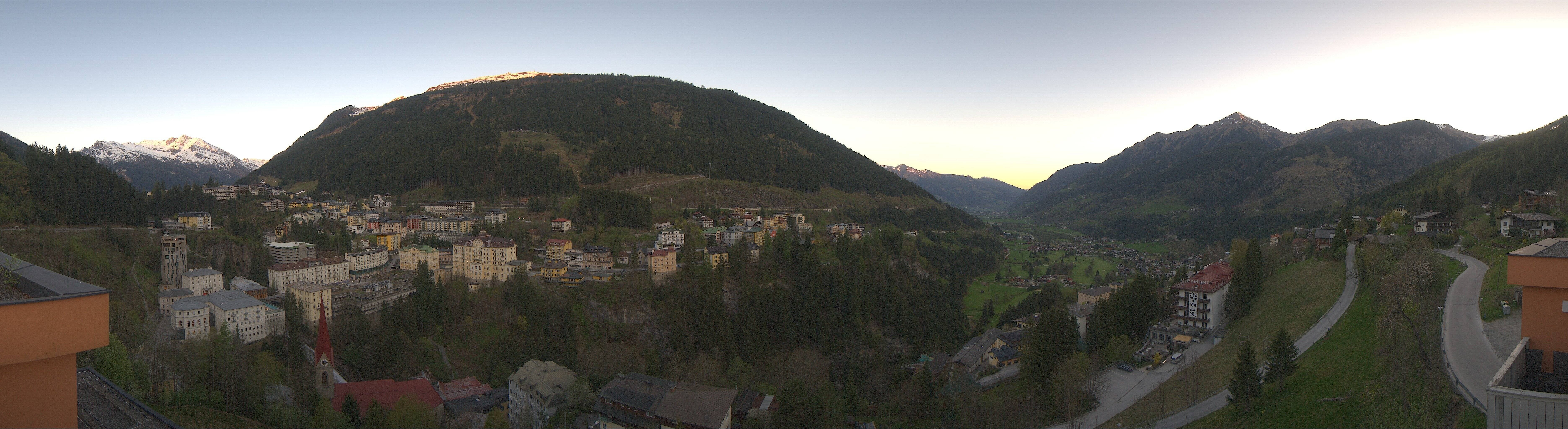 Archived image Webcam Hotel Schillerhof in Bad Gastein