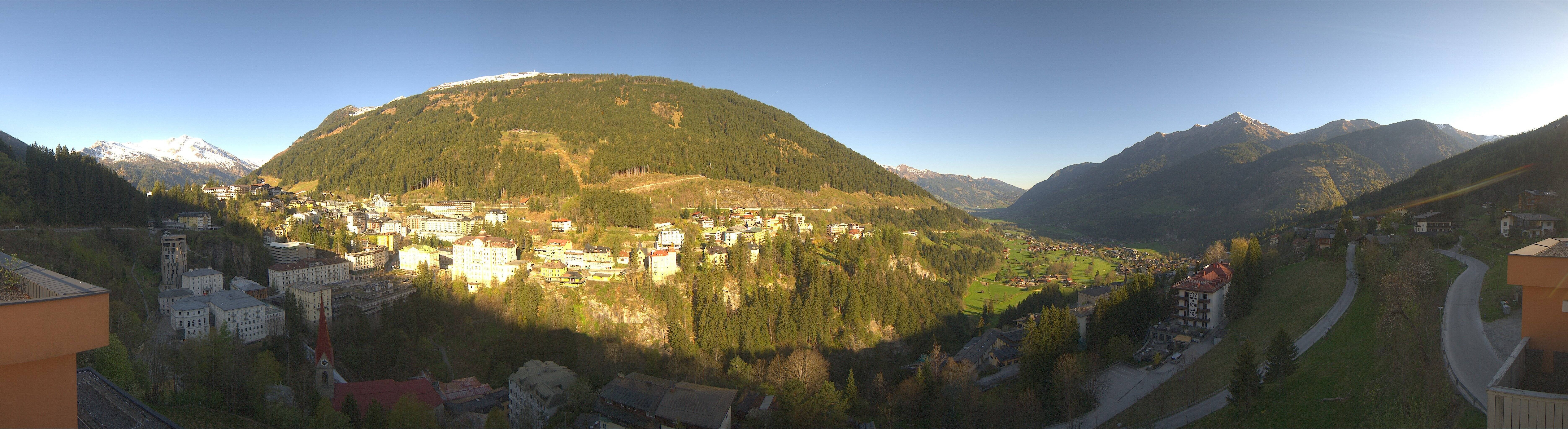 Archived image Webcam Hotel Schillerhof in Bad Gastein