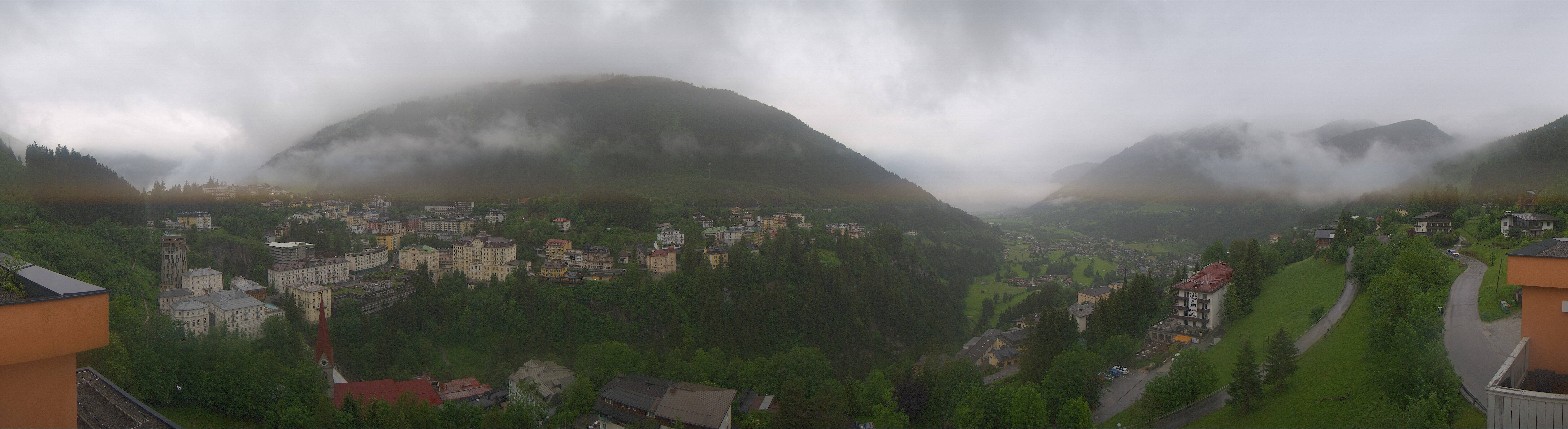 Archived image Webcam Hotel Schillerhof in Bad Gastein