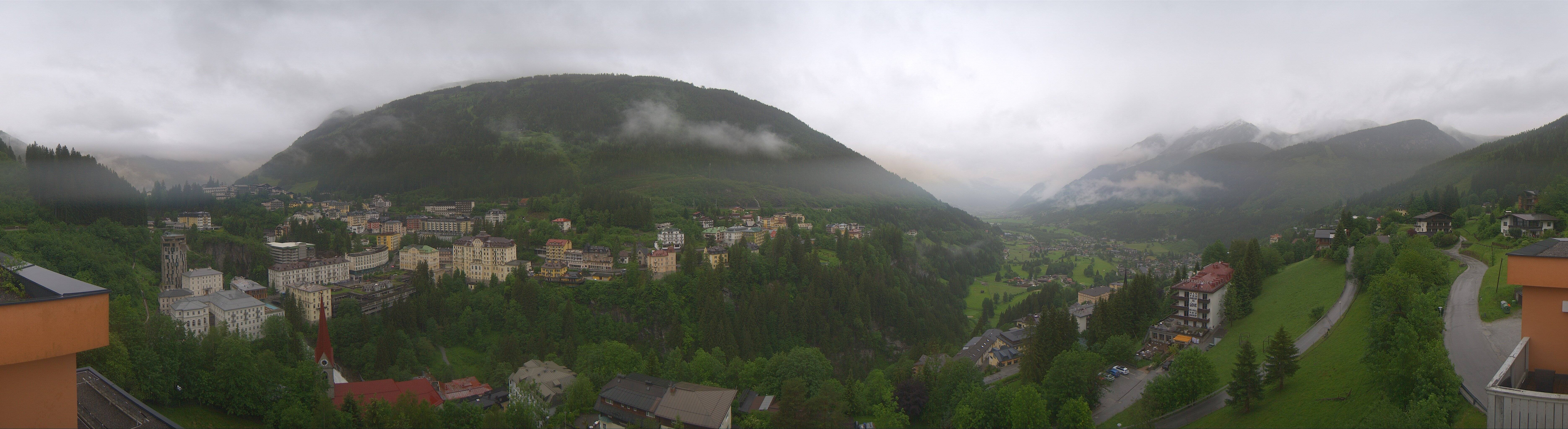 Archived image Webcam Hotel Schillerhof in Bad Gastein