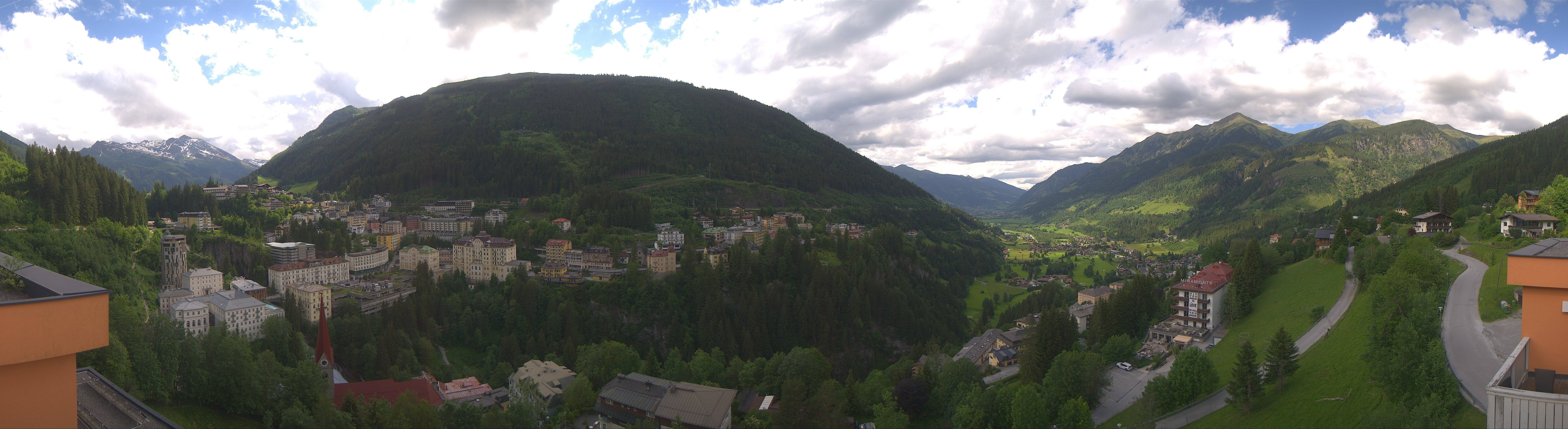 Archived image Webcam Hotel Schillerhof in Bad Gastein