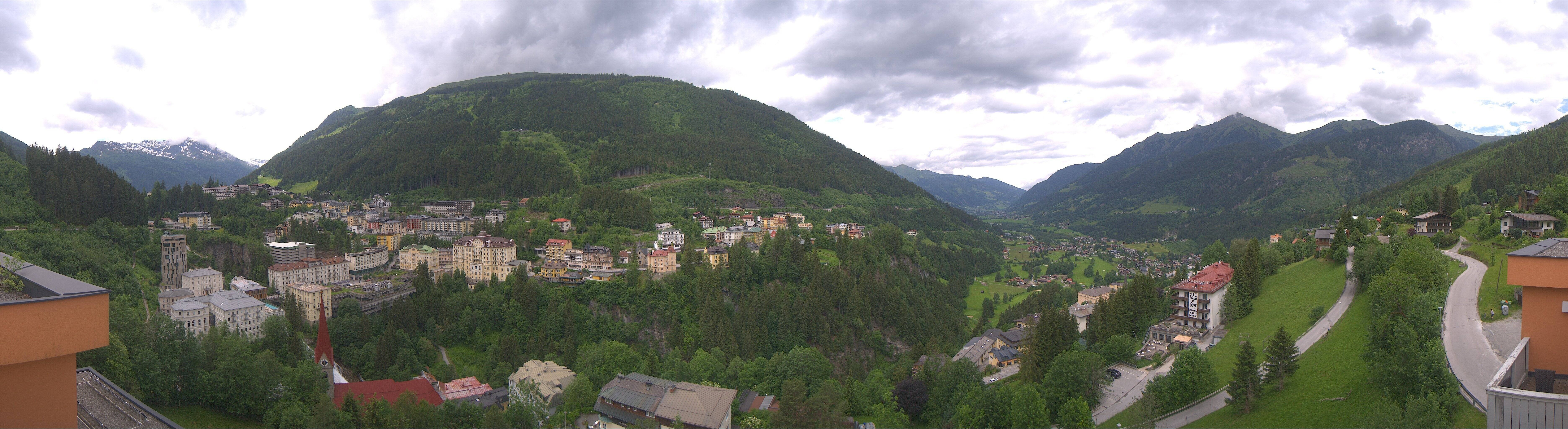 Archived image Webcam Hotel Schillerhof in Bad Gastein