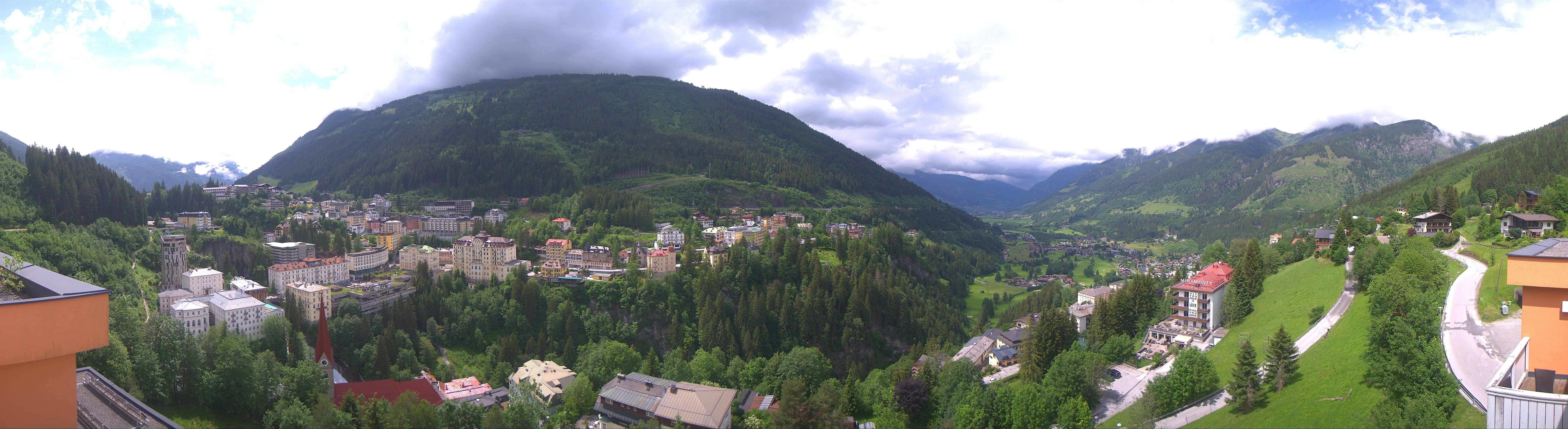 Archived image Webcam Hotel Schillerhof in Bad Gastein