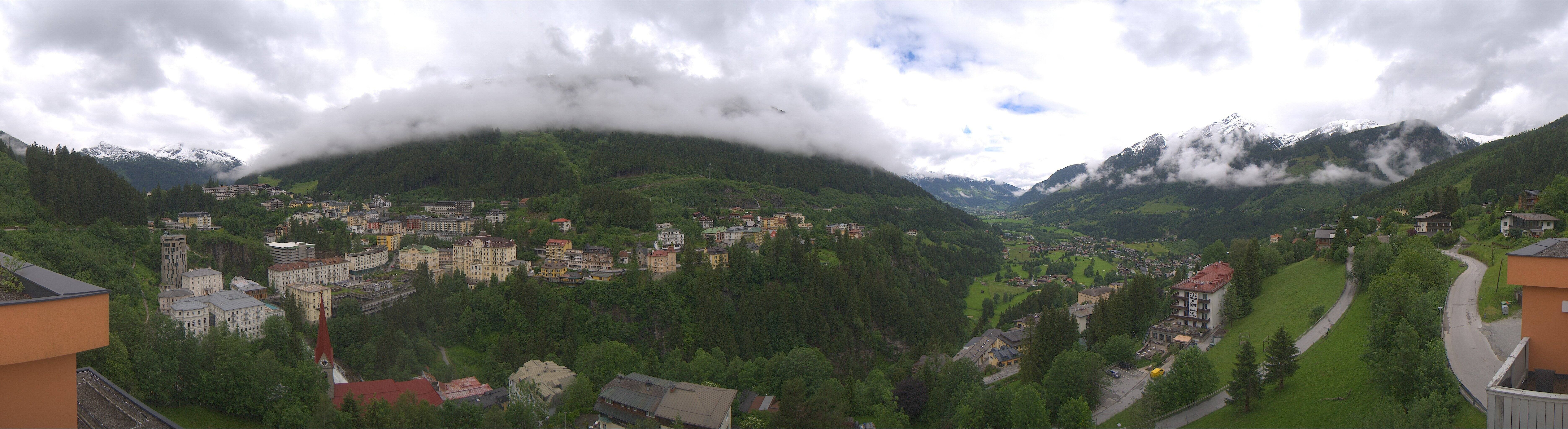 Archived image Webcam Hotel Schillerhof in Bad Gastein