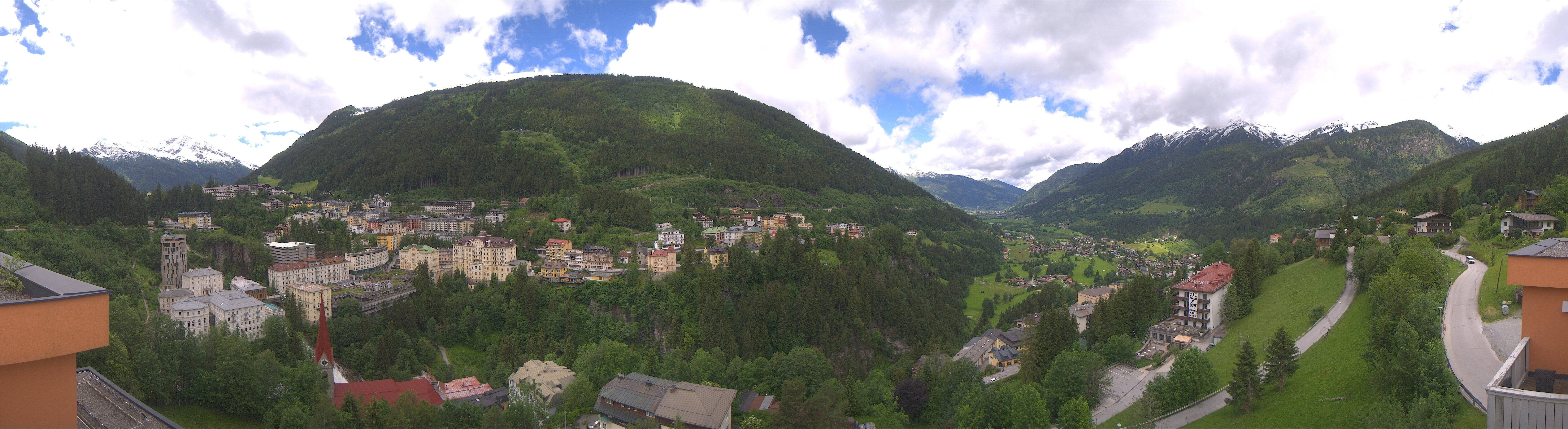 Archived image Webcam Hotel Schillerhof in Bad Gastein