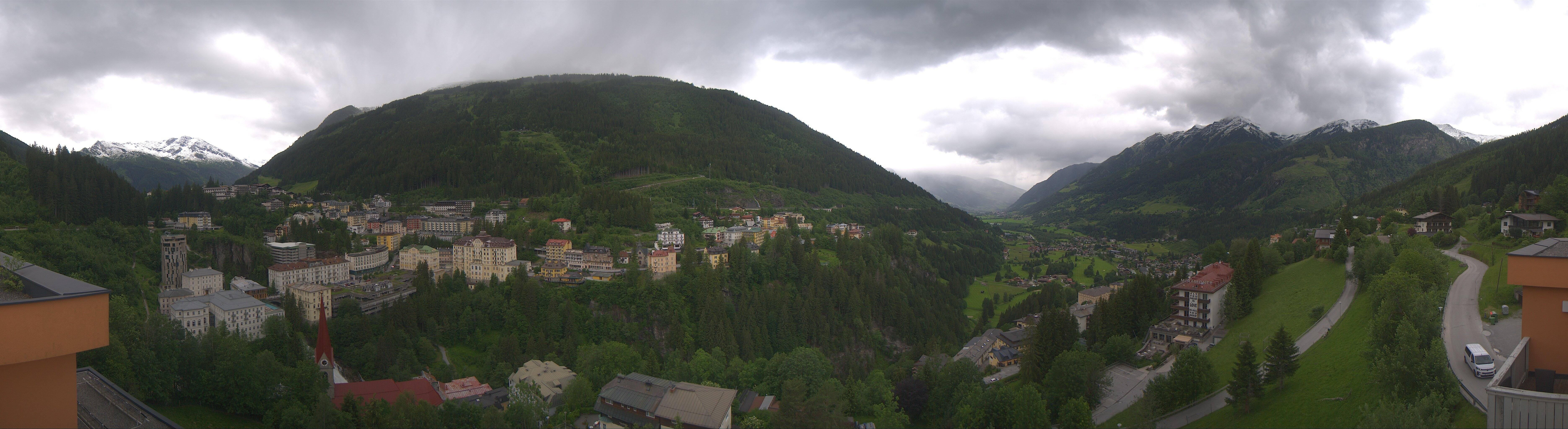 Archived image Webcam Hotel Schillerhof in Bad Gastein
