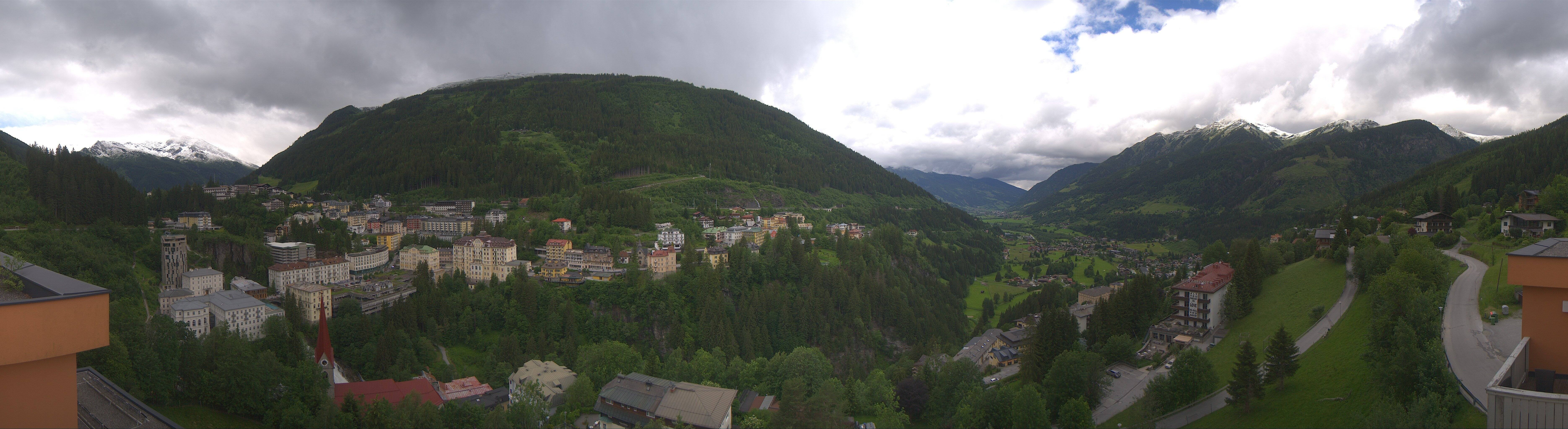 Archived image Webcam Hotel Schillerhof in Bad Gastein