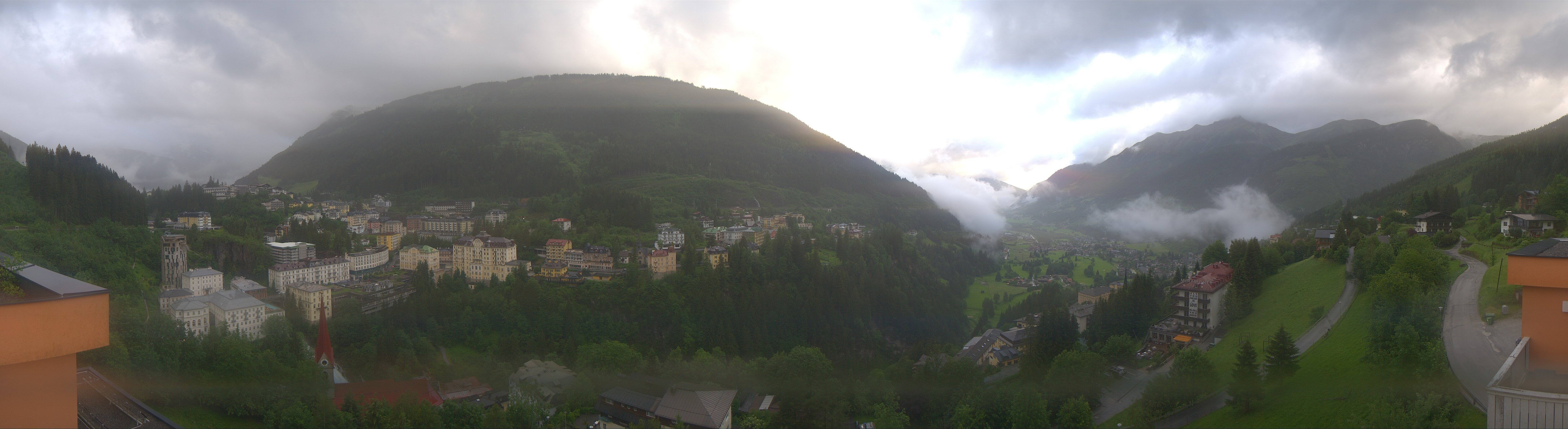 Archived image Webcam Hotel Schillerhof in Bad Gastein