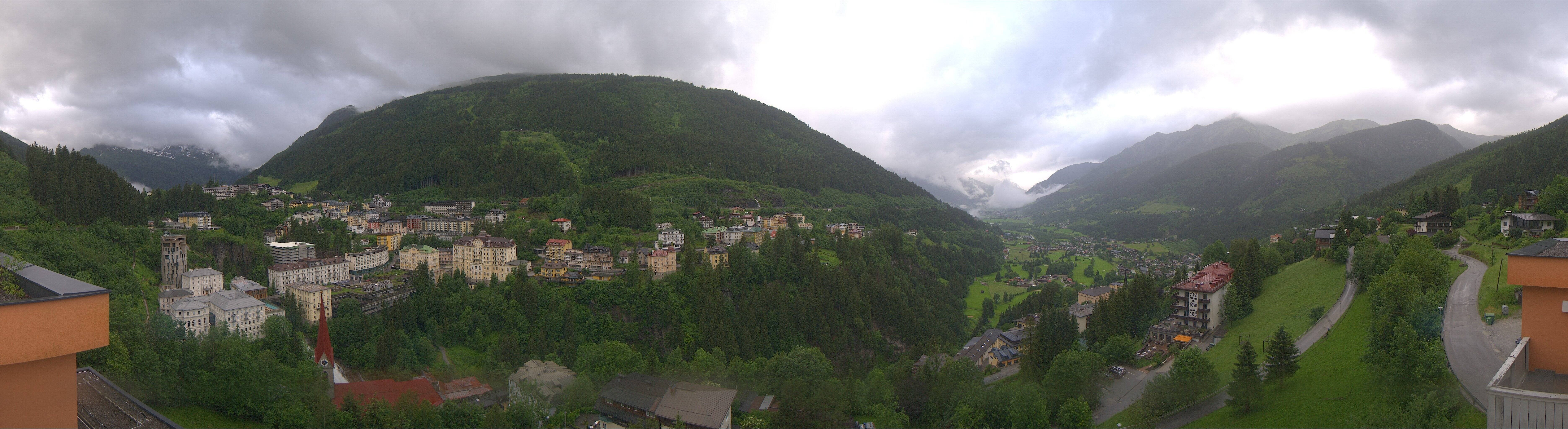Archived image Webcam Hotel Schillerhof in Bad Gastein
