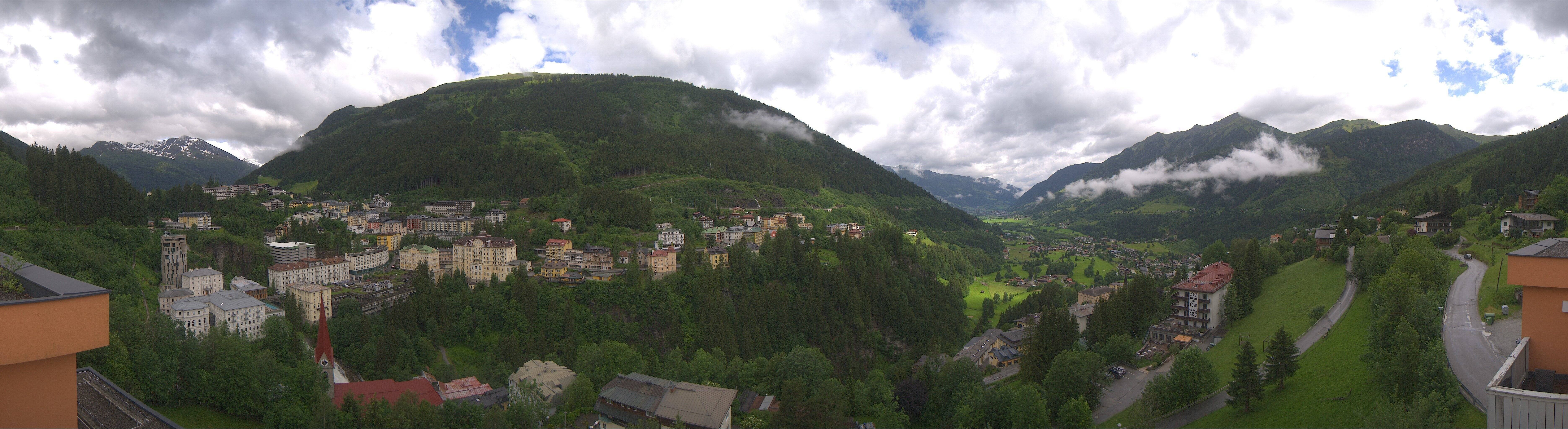 Archived image Webcam Hotel Schillerhof in Bad Gastein