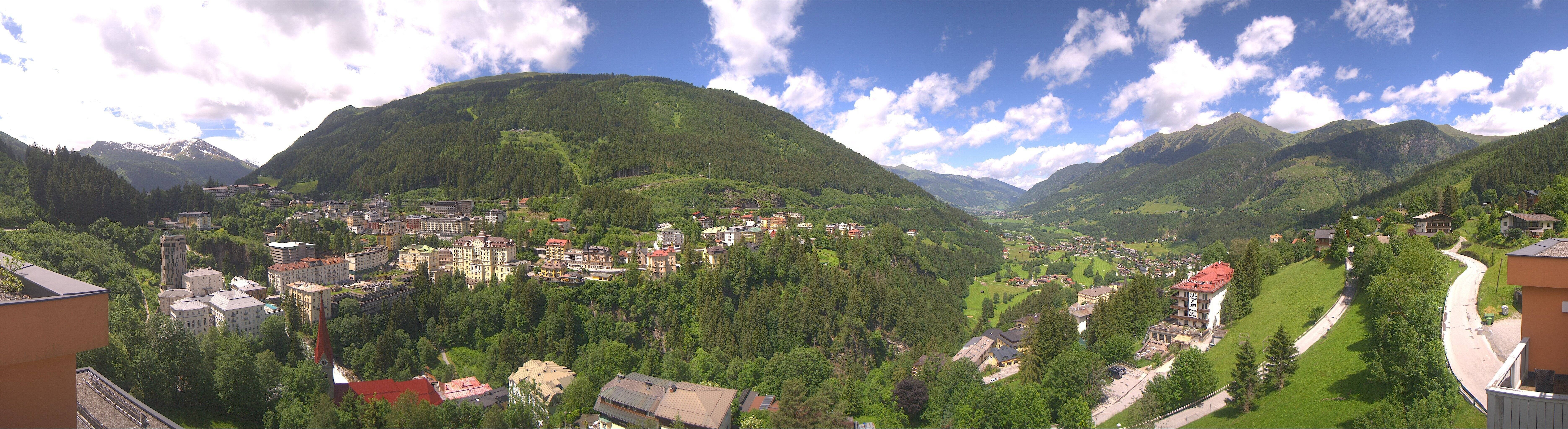 Archived image Webcam Hotel Schillerhof in Bad Gastein