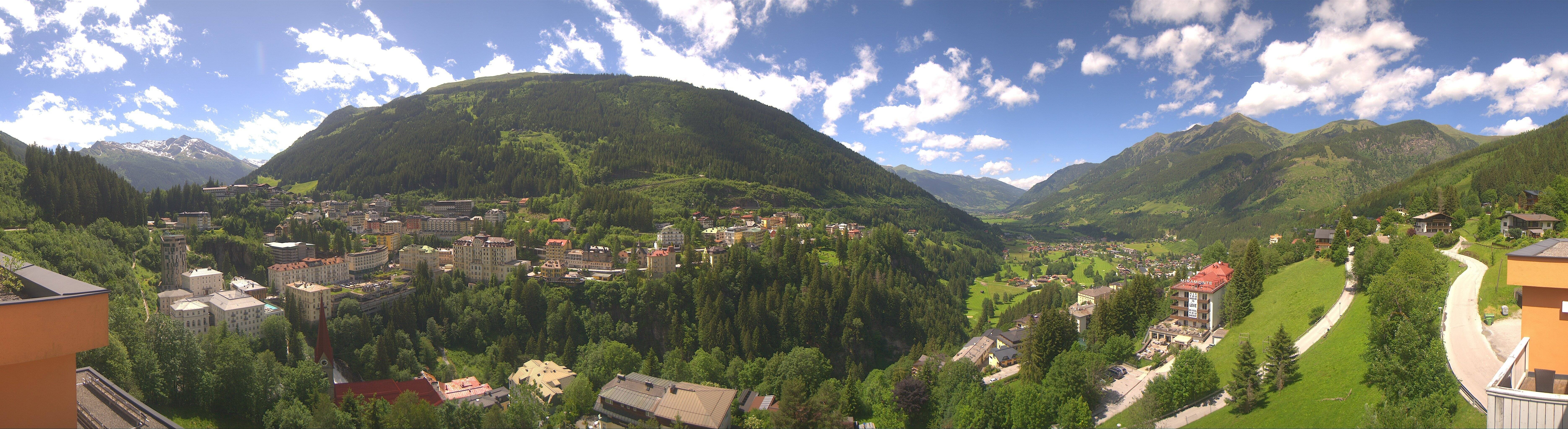 Archived image Webcam Hotel Schillerhof in Bad Gastein
