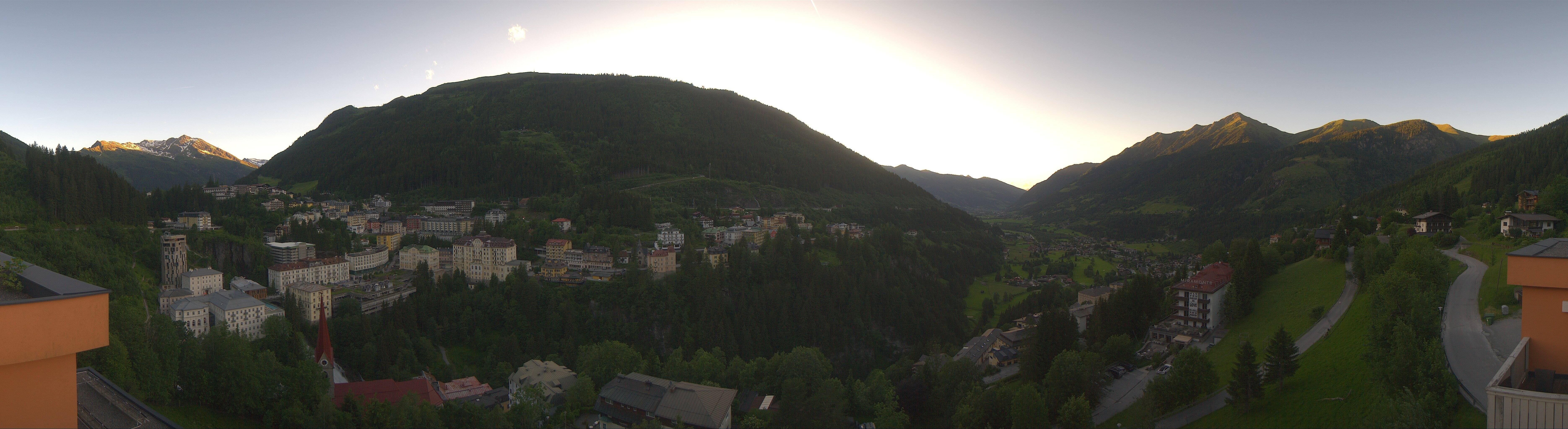 Archived image Webcam Hotel Schillerhof in Bad Gastein