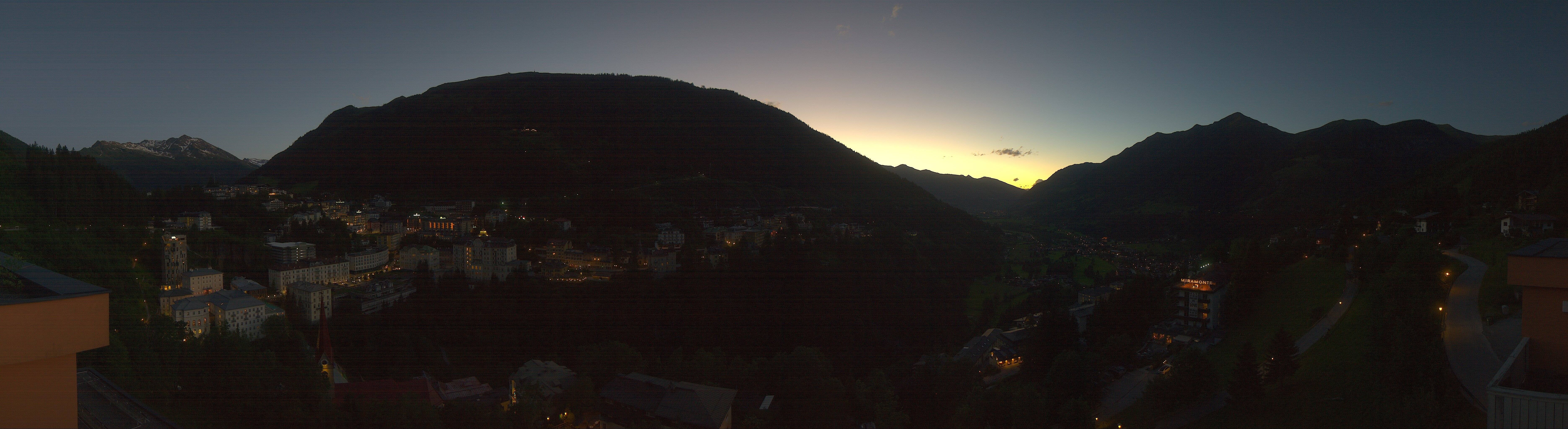 Archived image Webcam Hotel Schillerhof in Bad Gastein