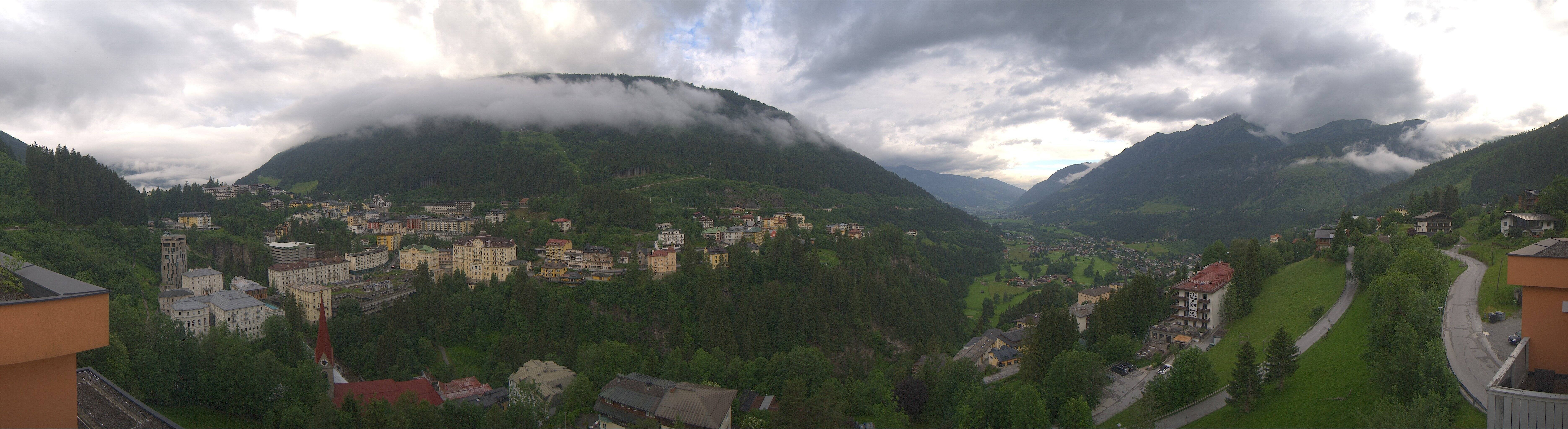 Archived image Webcam Hotel Schillerhof in Bad Gastein
