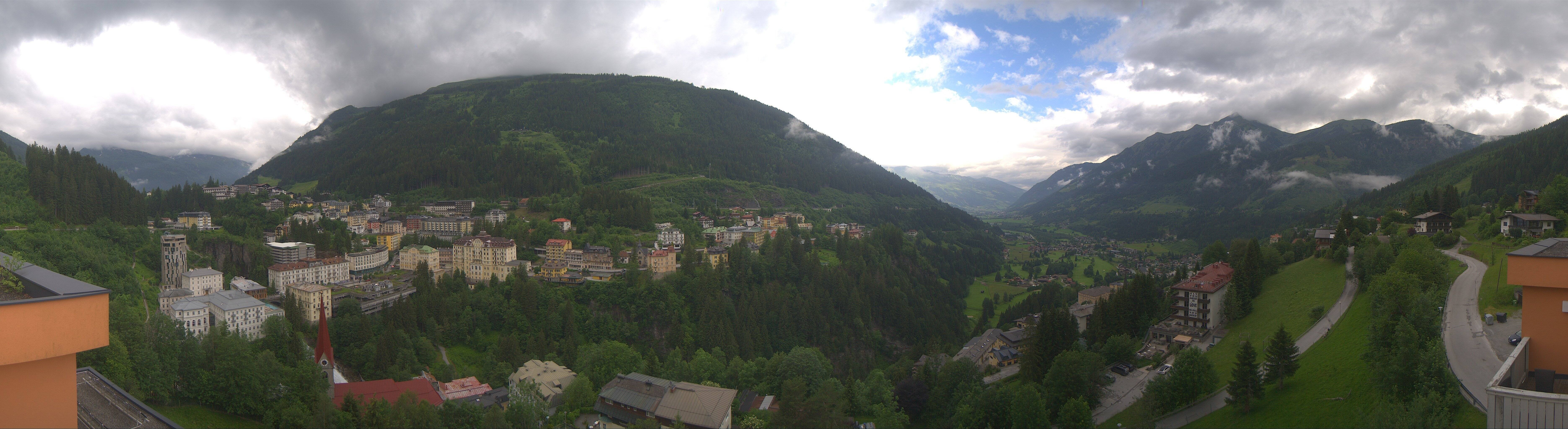 Archived image Webcam Hotel Schillerhof in Bad Gastein