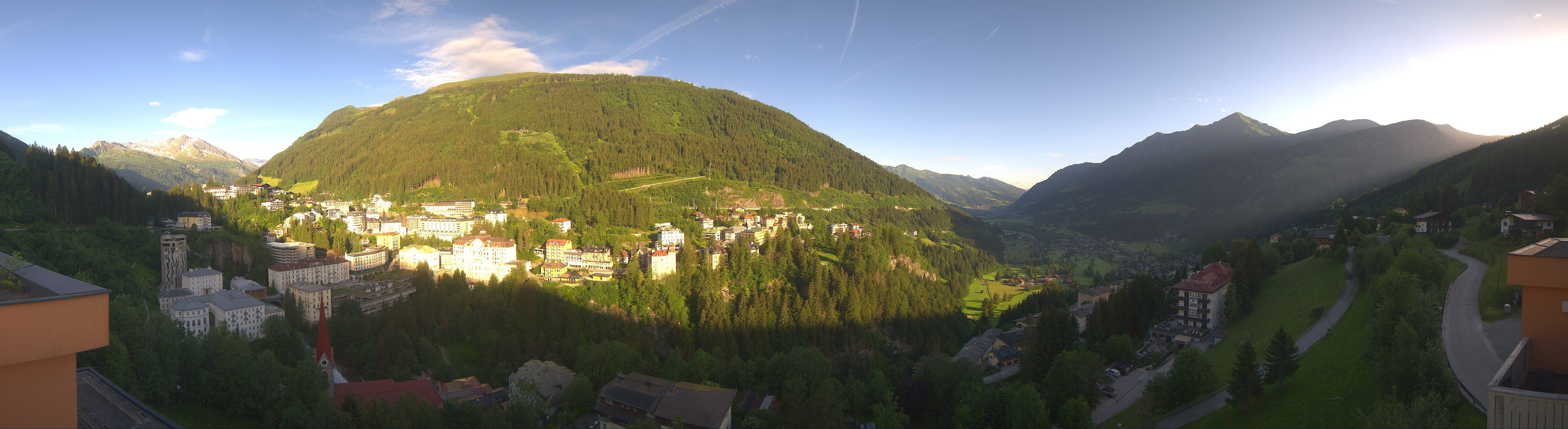 Archived image Webcam Hotel Schillerhof in Bad Gastein
