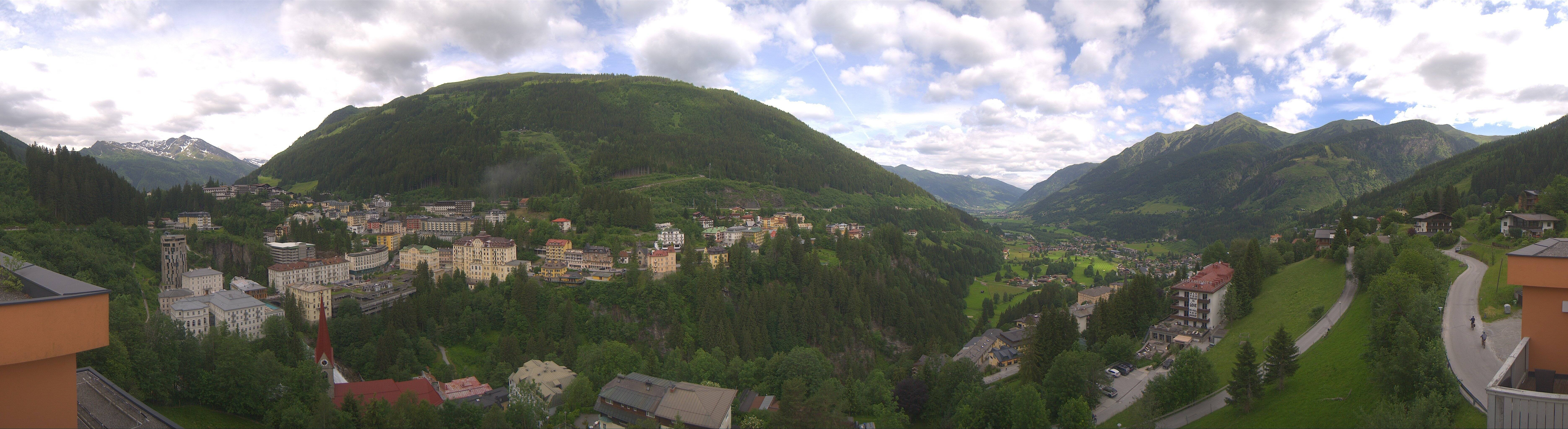 Archived image Webcam Hotel Schillerhof in Bad Gastein