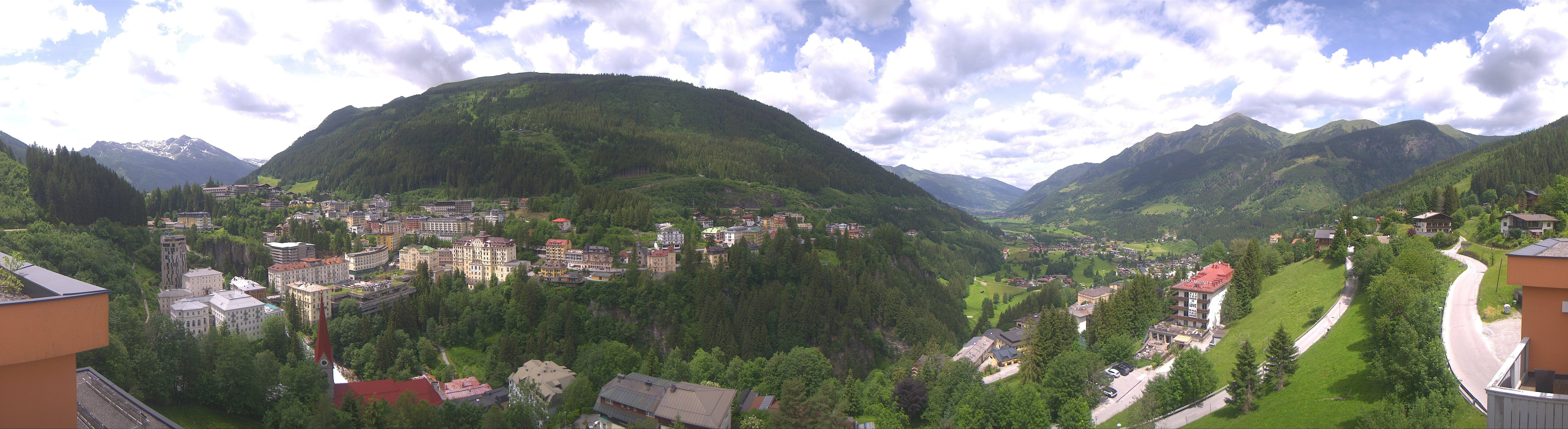 Archived image Webcam Hotel Schillerhof in Bad Gastein