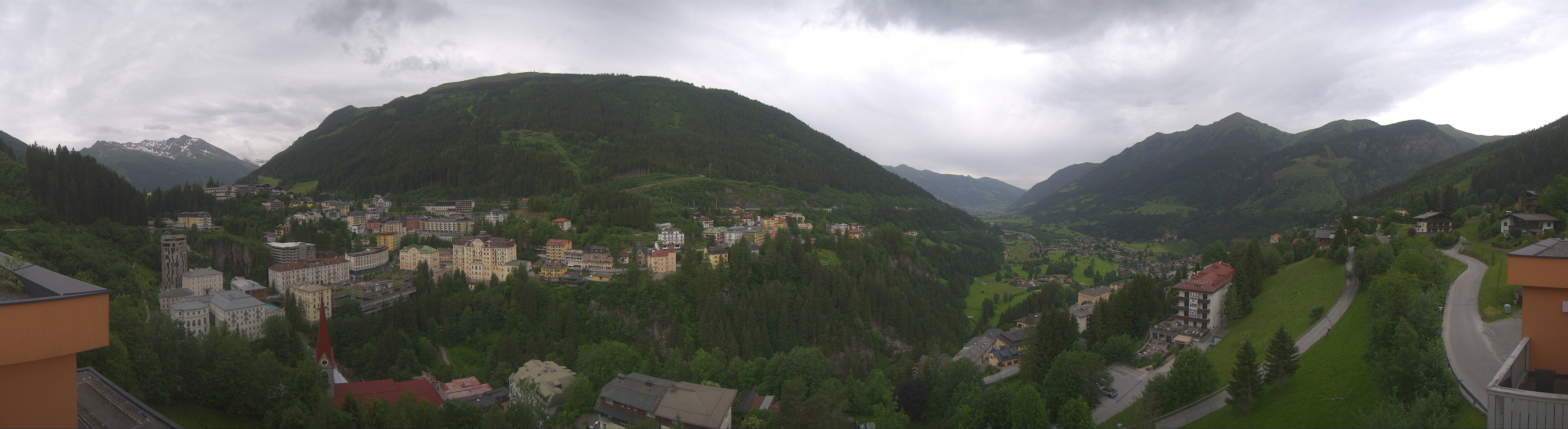 Archived image Webcam Hotel Schillerhof in Bad Gastein