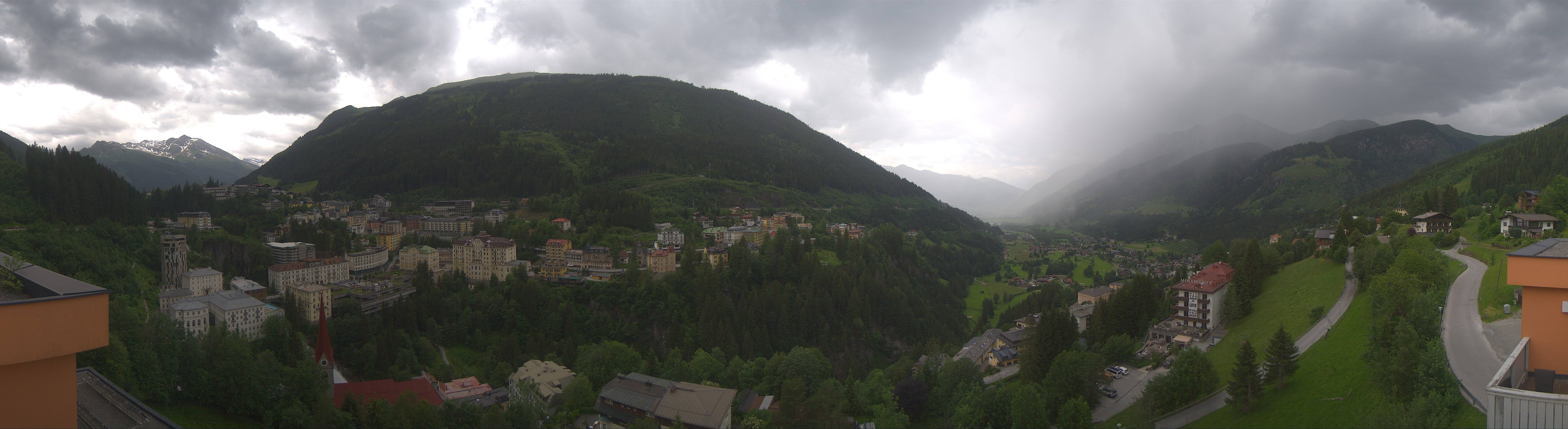 Archived image Webcam Hotel Schillerhof in Bad Gastein