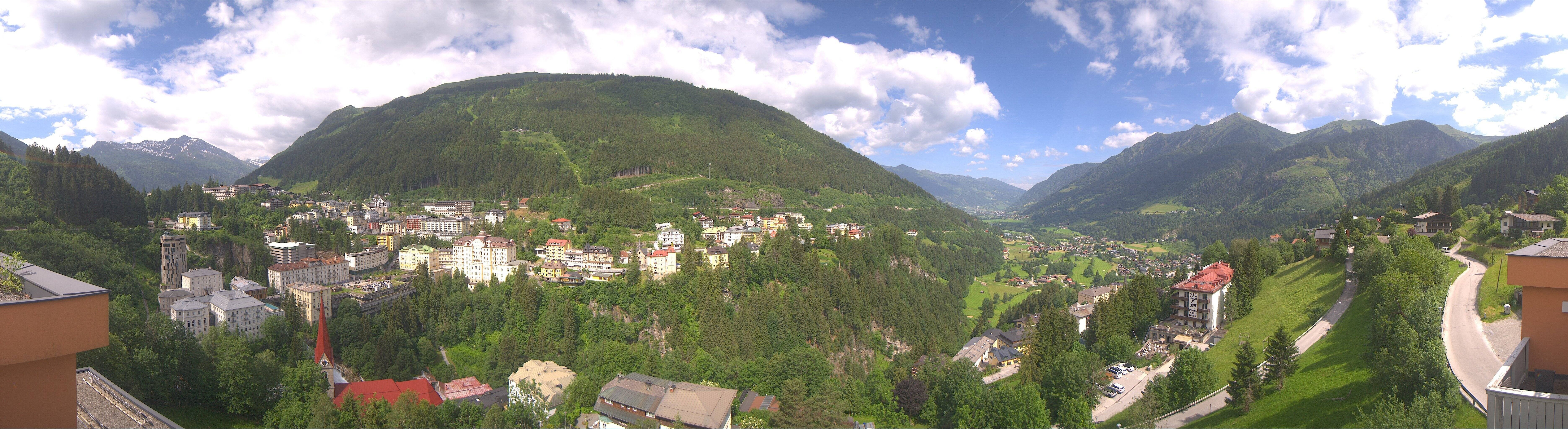Archived image Webcam Hotel Schillerhof in Bad Gastein