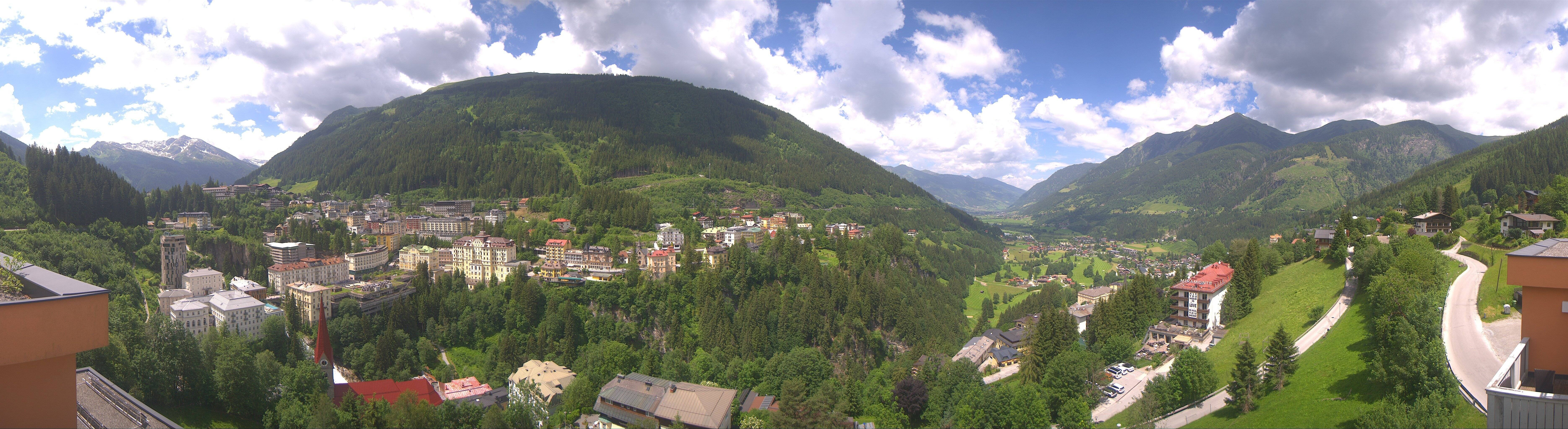 Archived image Webcam Hotel Schillerhof in Bad Gastein