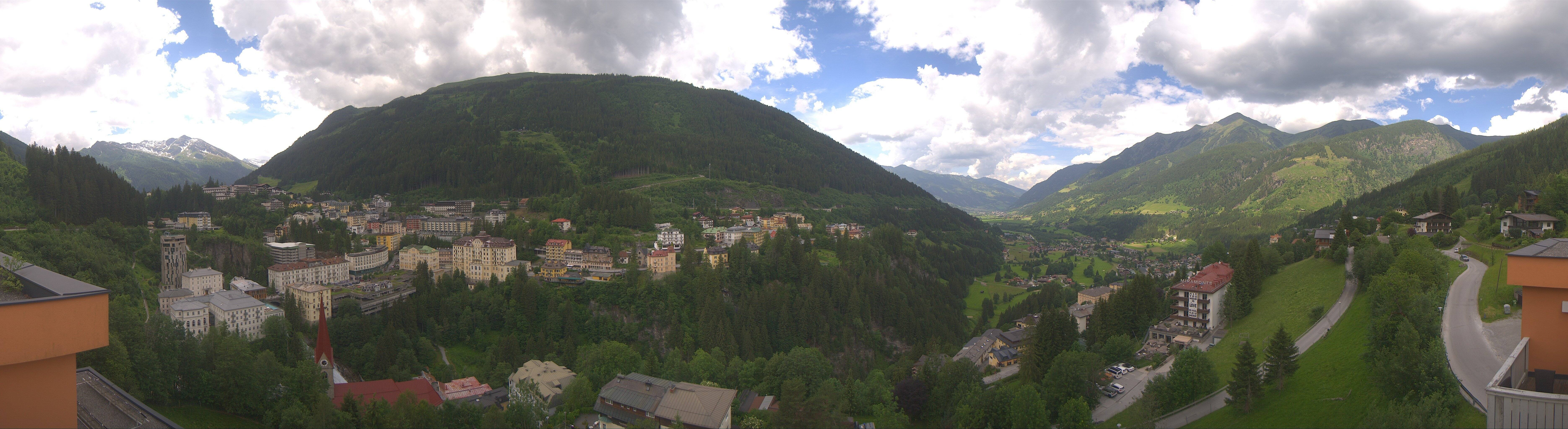 Archived image Webcam Hotel Schillerhof in Bad Gastein