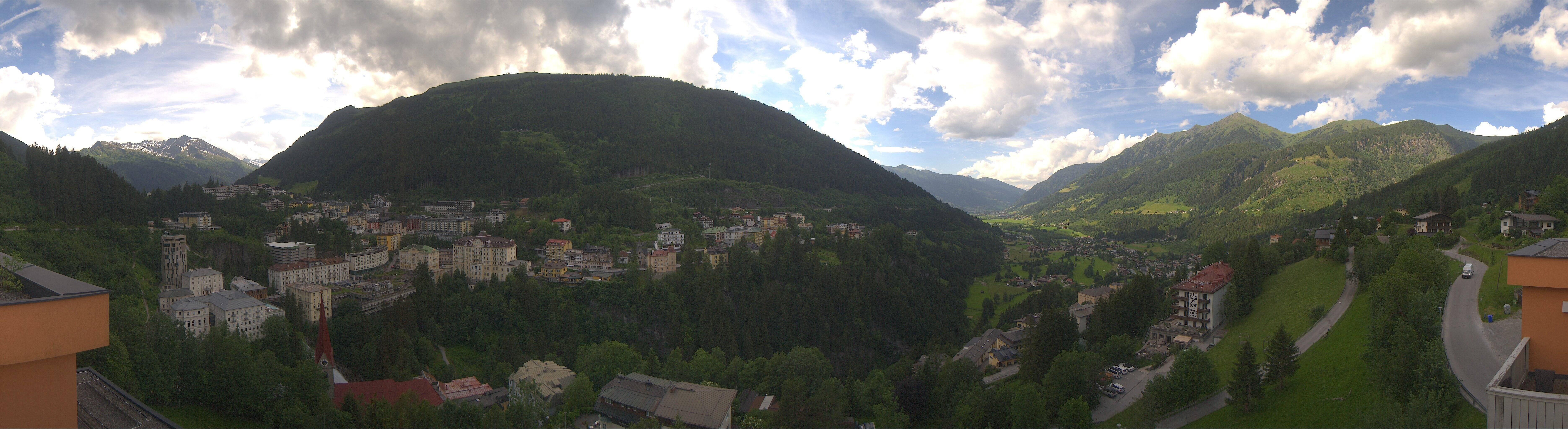 Archived image Webcam Hotel Schillerhof in Bad Gastein