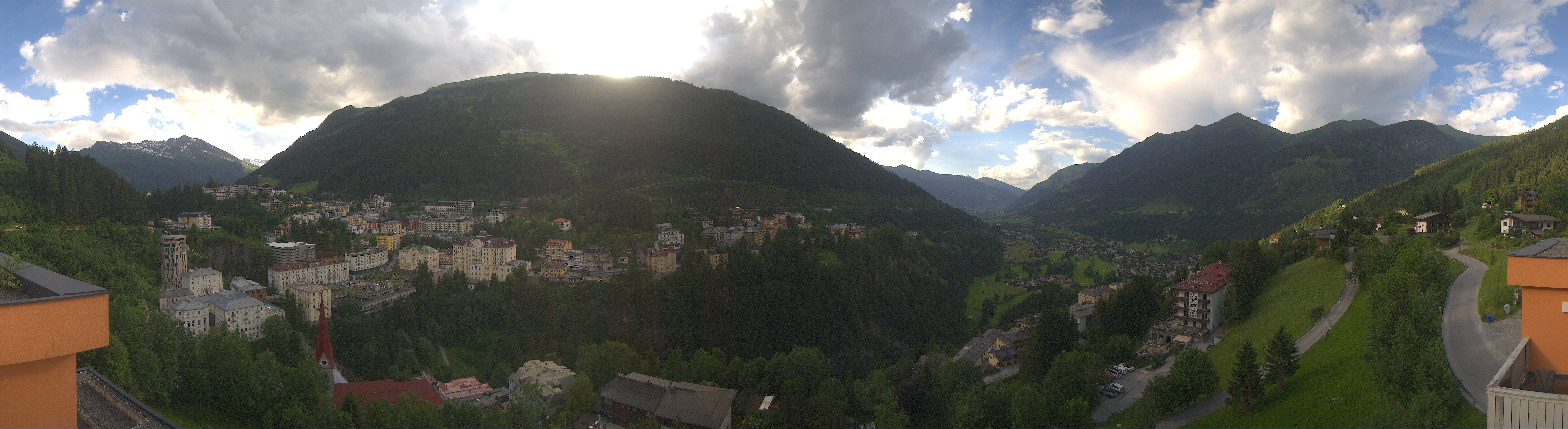 Archived image Webcam Hotel Schillerhof in Bad Gastein