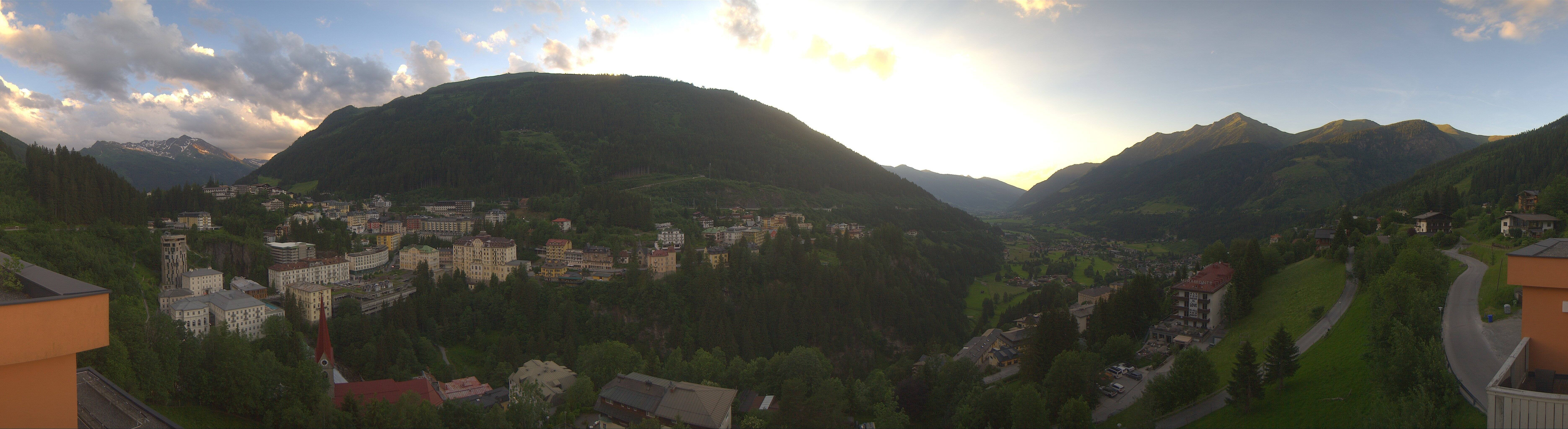 Archived image Webcam Hotel Schillerhof in Bad Gastein