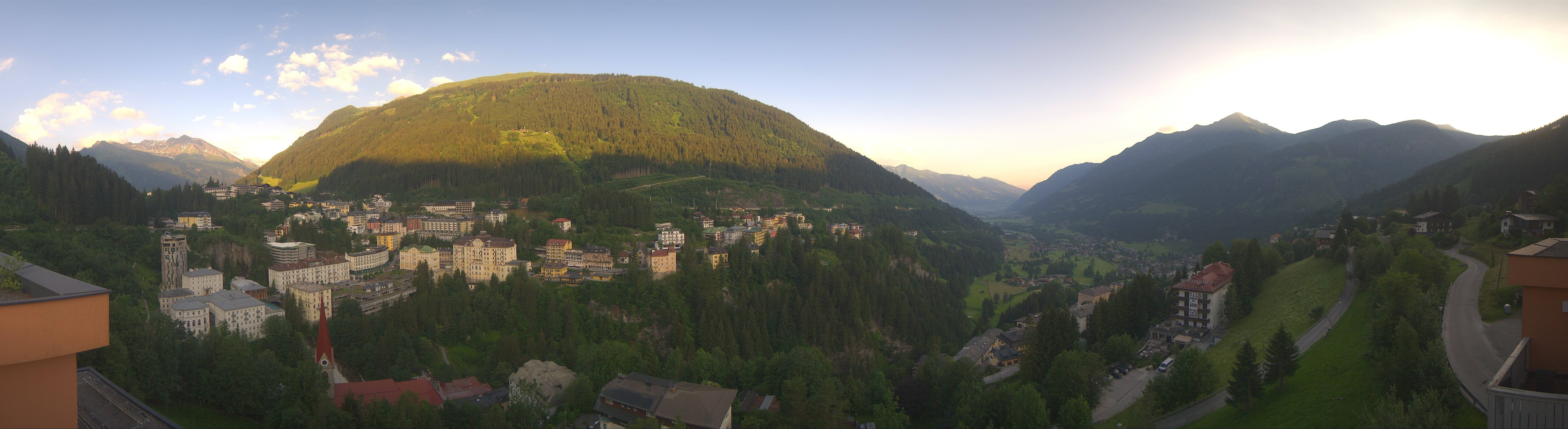 Archived image Webcam Hotel Schillerhof in Bad Gastein