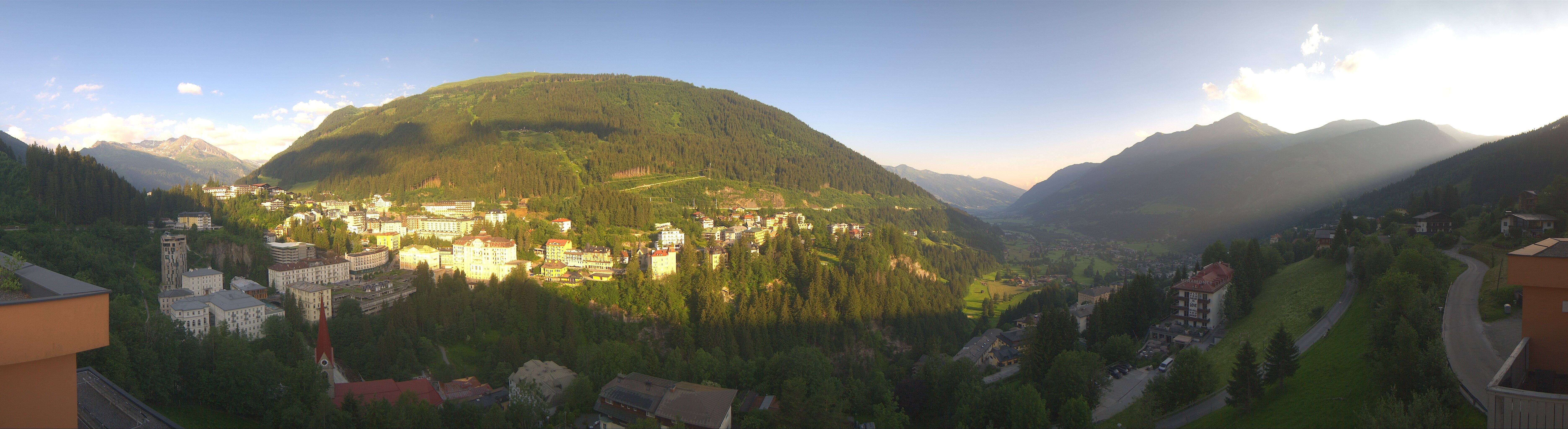 Archived image Webcam Hotel Schillerhof in Bad Gastein