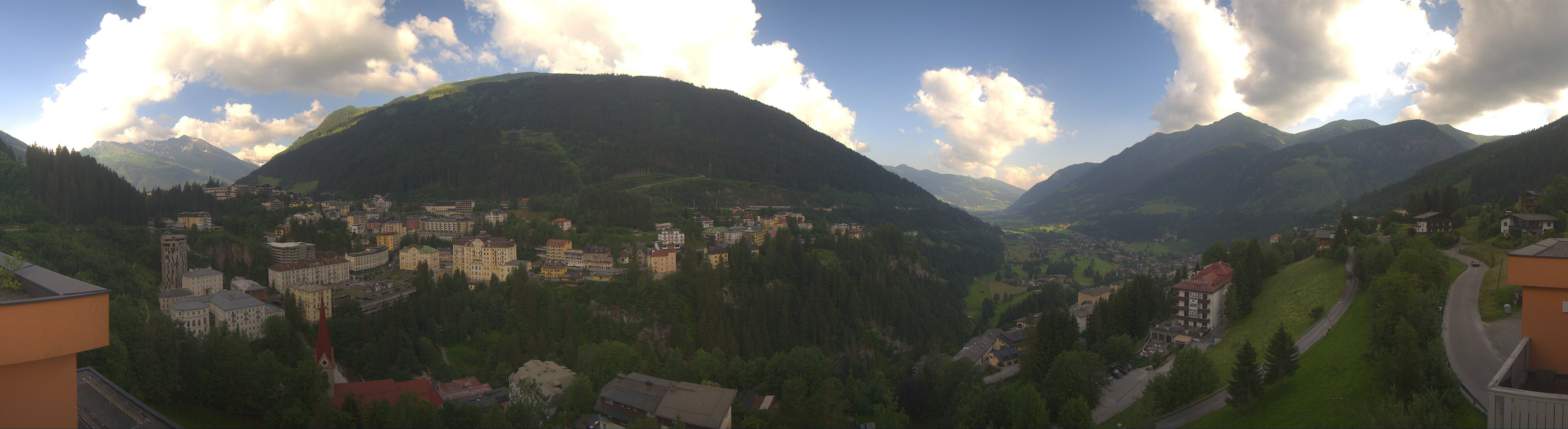 Archived image Webcam Hotel Schillerhof in Bad Gastein