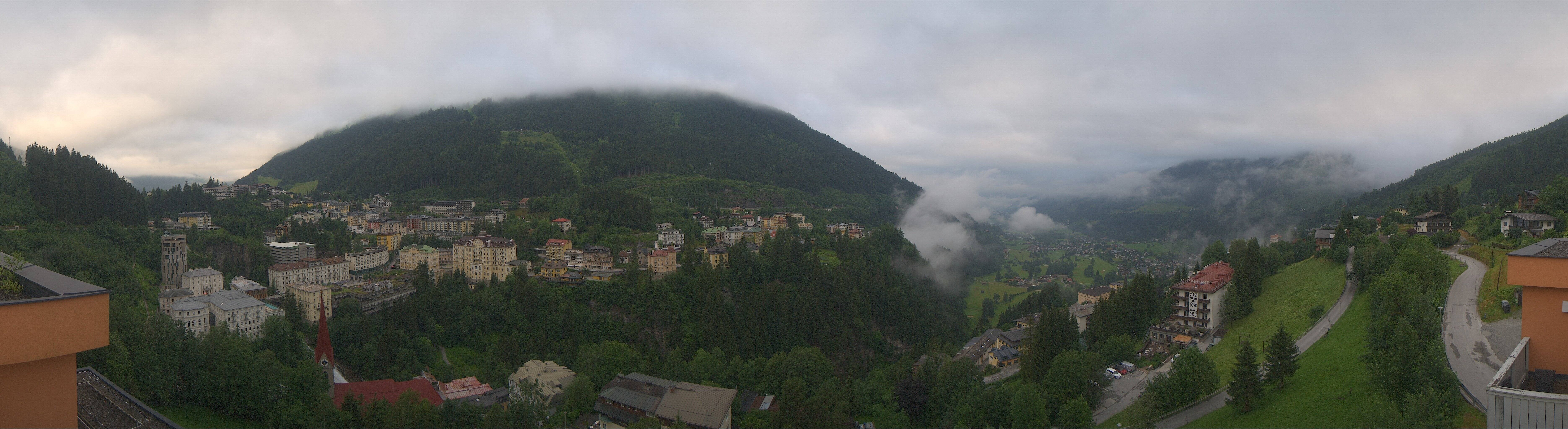 Archived image Webcam Hotel Schillerhof in Bad Gastein