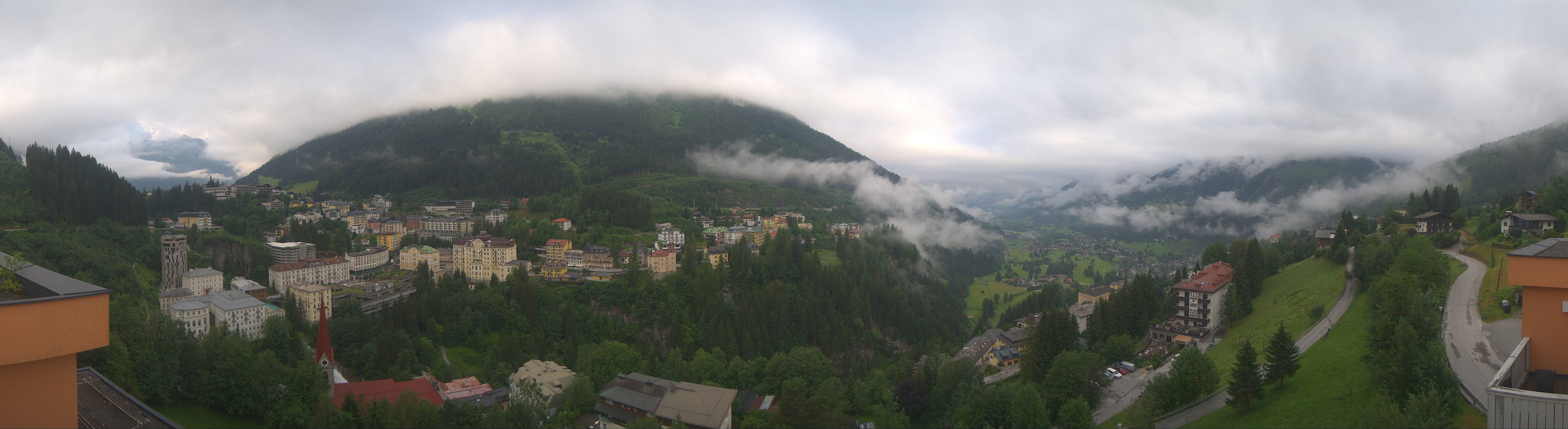 Archived image Webcam Hotel Schillerhof in Bad Gastein
