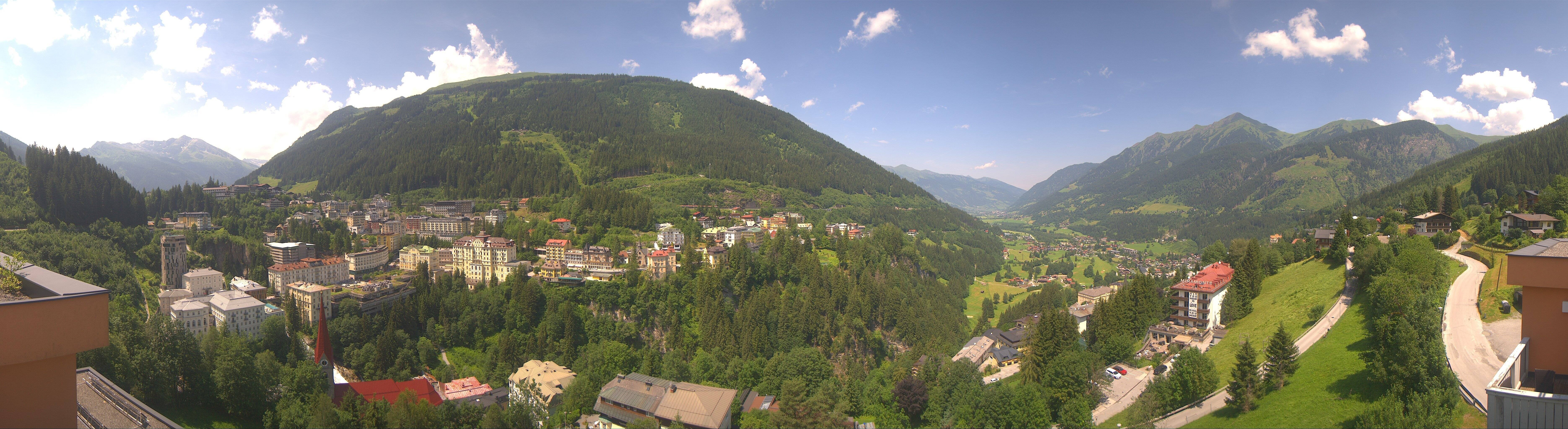 Archived image Webcam Hotel Schillerhof in Bad Gastein