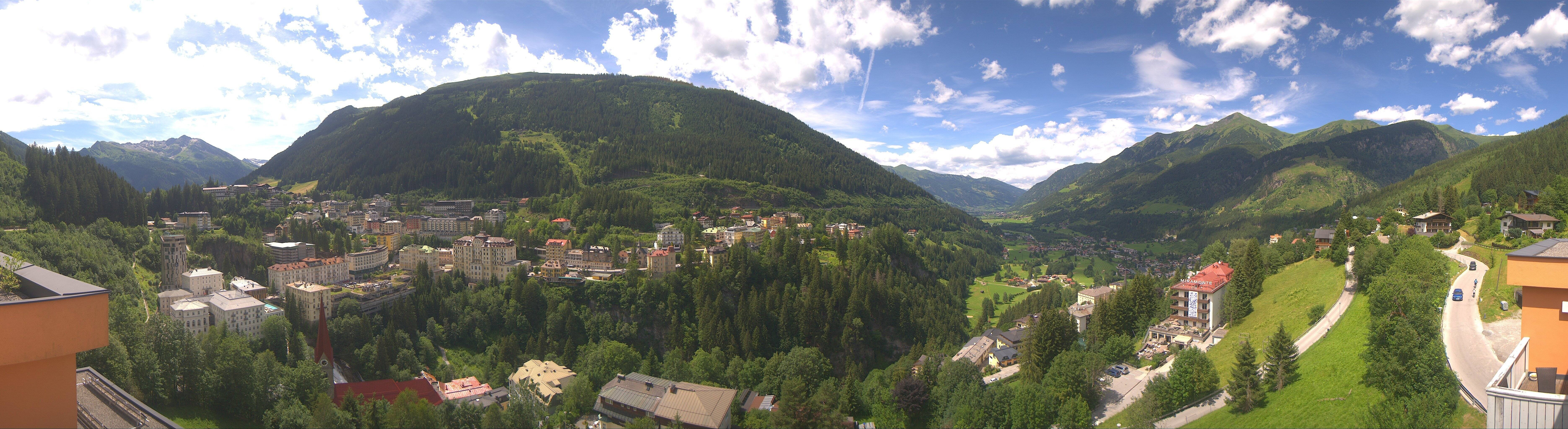 Archived image Webcam Hotel Schillerhof in Bad Gastein