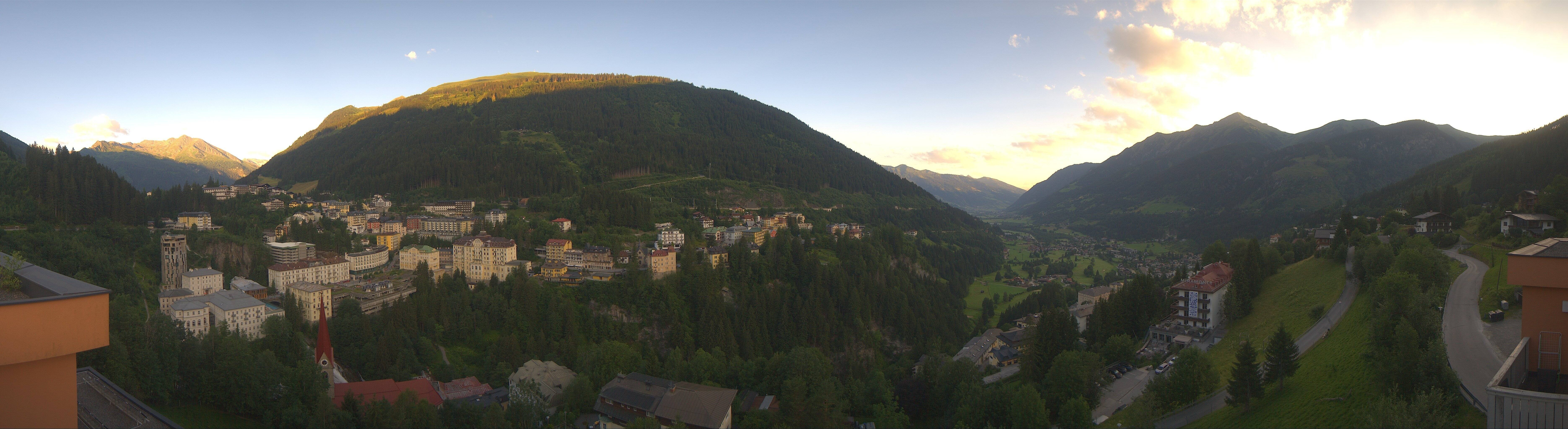 Archived image Webcam Hotel Schillerhof in Bad Gastein