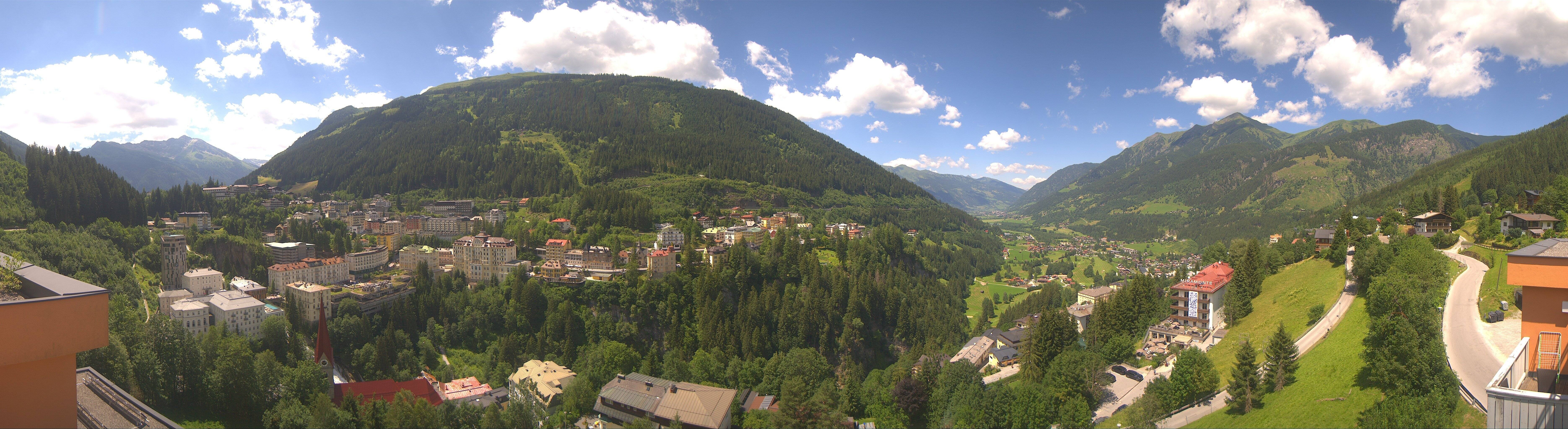 Archived image Webcam Hotel Schillerhof in Bad Gastein