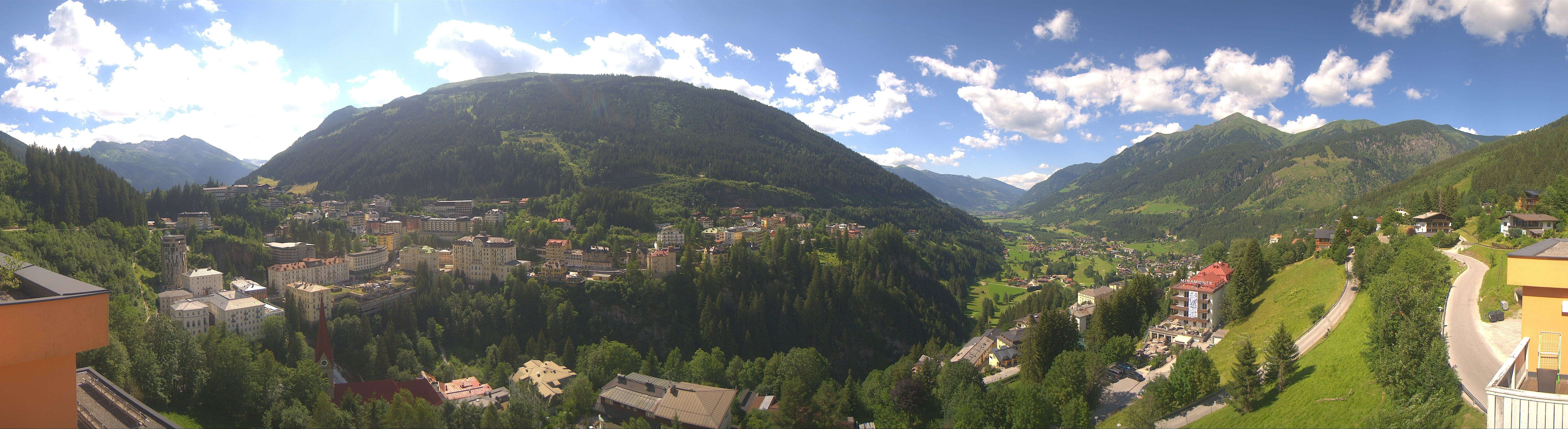 Archived image Webcam Hotel Schillerhof in Bad Gastein