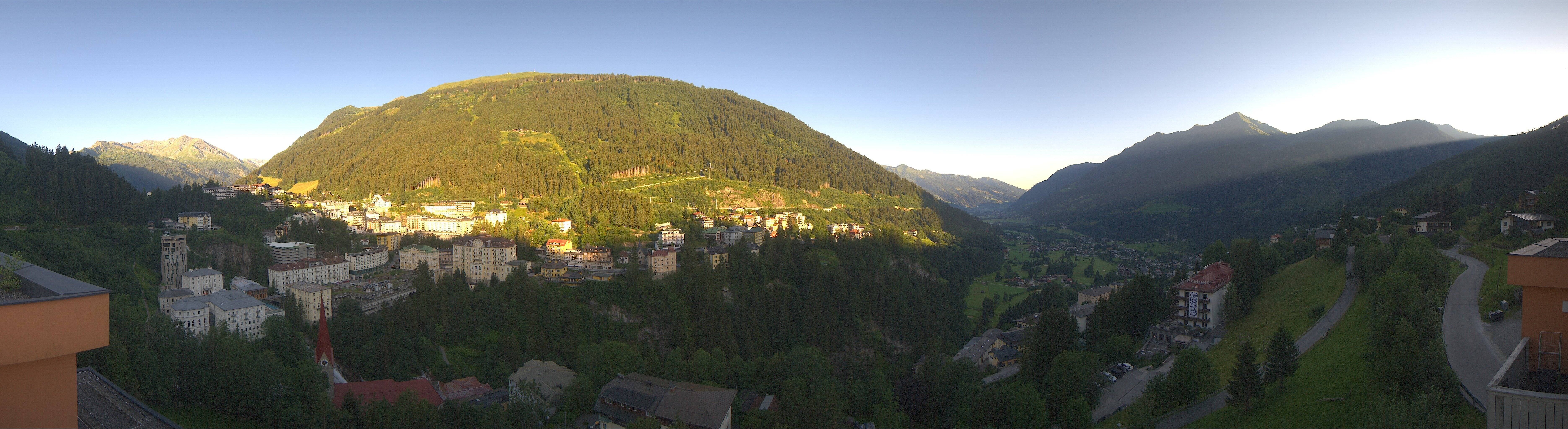 Archived image Webcam Hotel Schillerhof in Bad Gastein