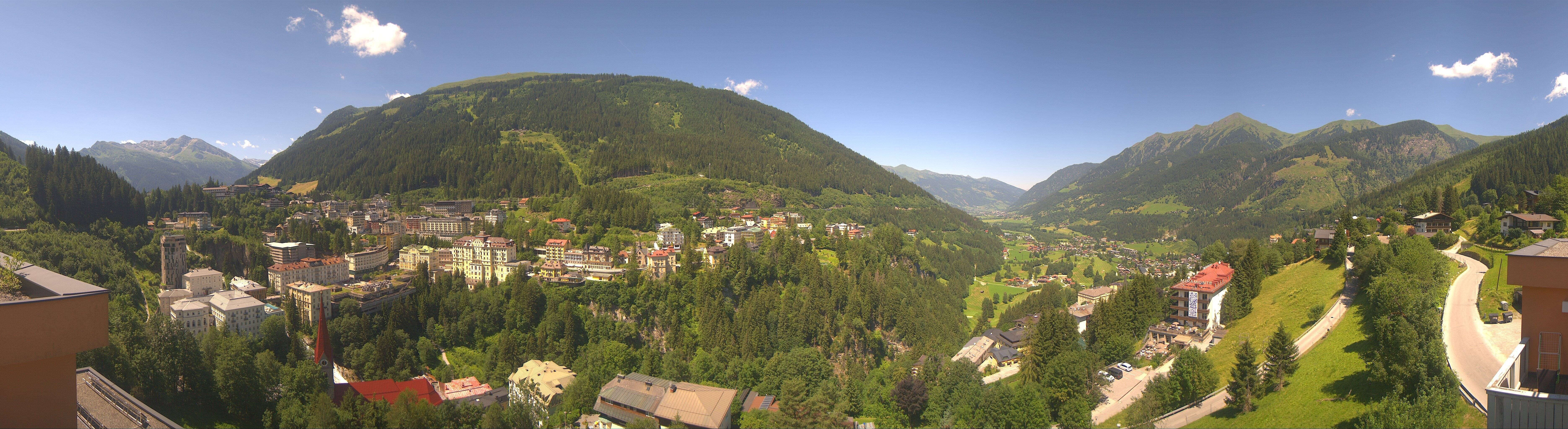 Archived image Webcam Hotel Schillerhof in Bad Gastein