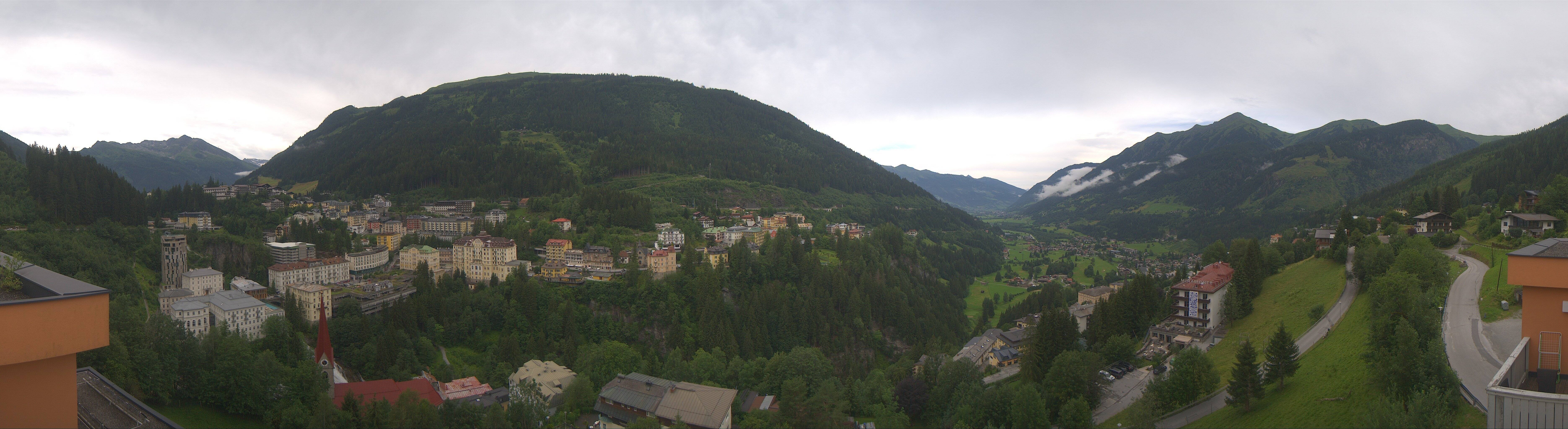 Archived image Webcam Hotel Schillerhof in Bad Gastein
