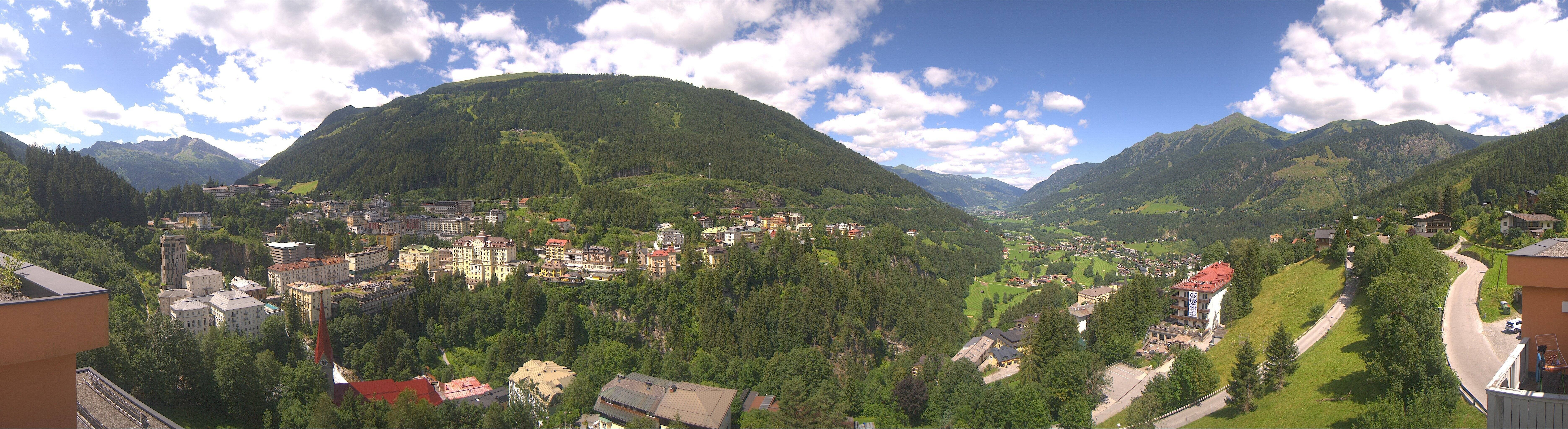 Archived image Webcam Hotel Schillerhof in Bad Gastein
