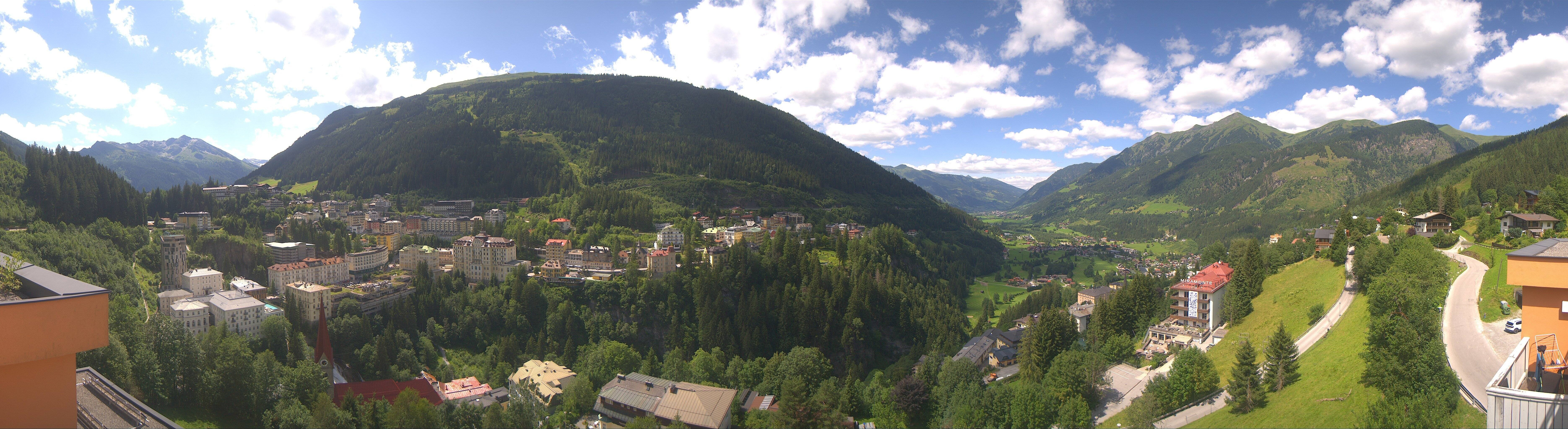 Archived image Webcam Hotel Schillerhof in Bad Gastein